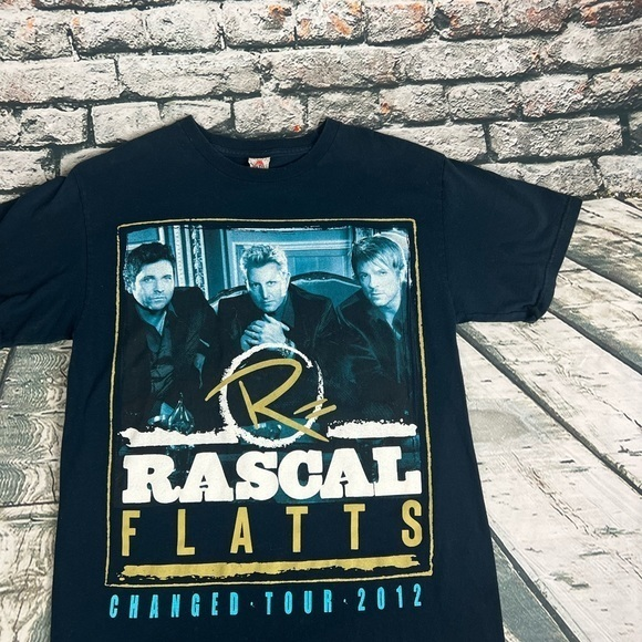 Alstyle Other - Rascal Flatts Mens Band T-Shirt Size Medium 2012 Changed Tour Tee Music Graphic‎